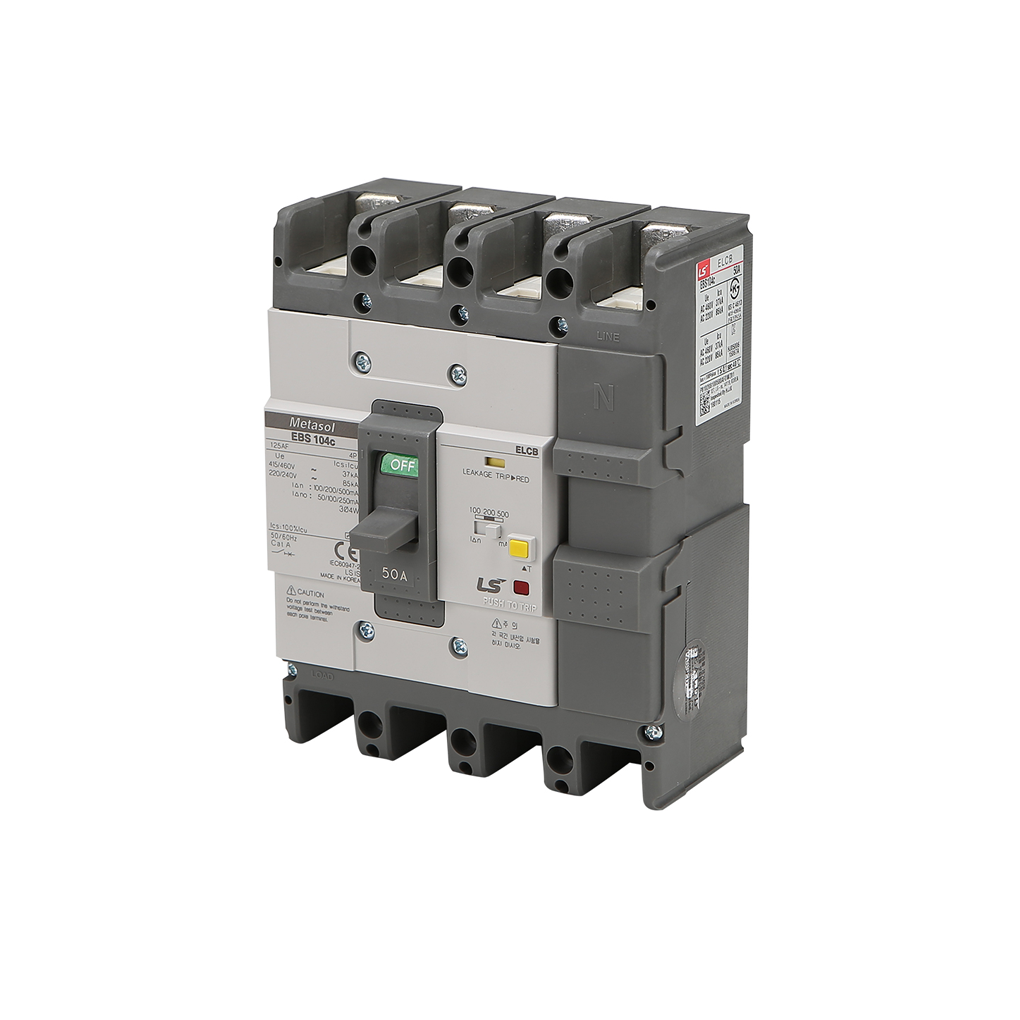Cầu dao điện ELCB 4 cực EBN404c
